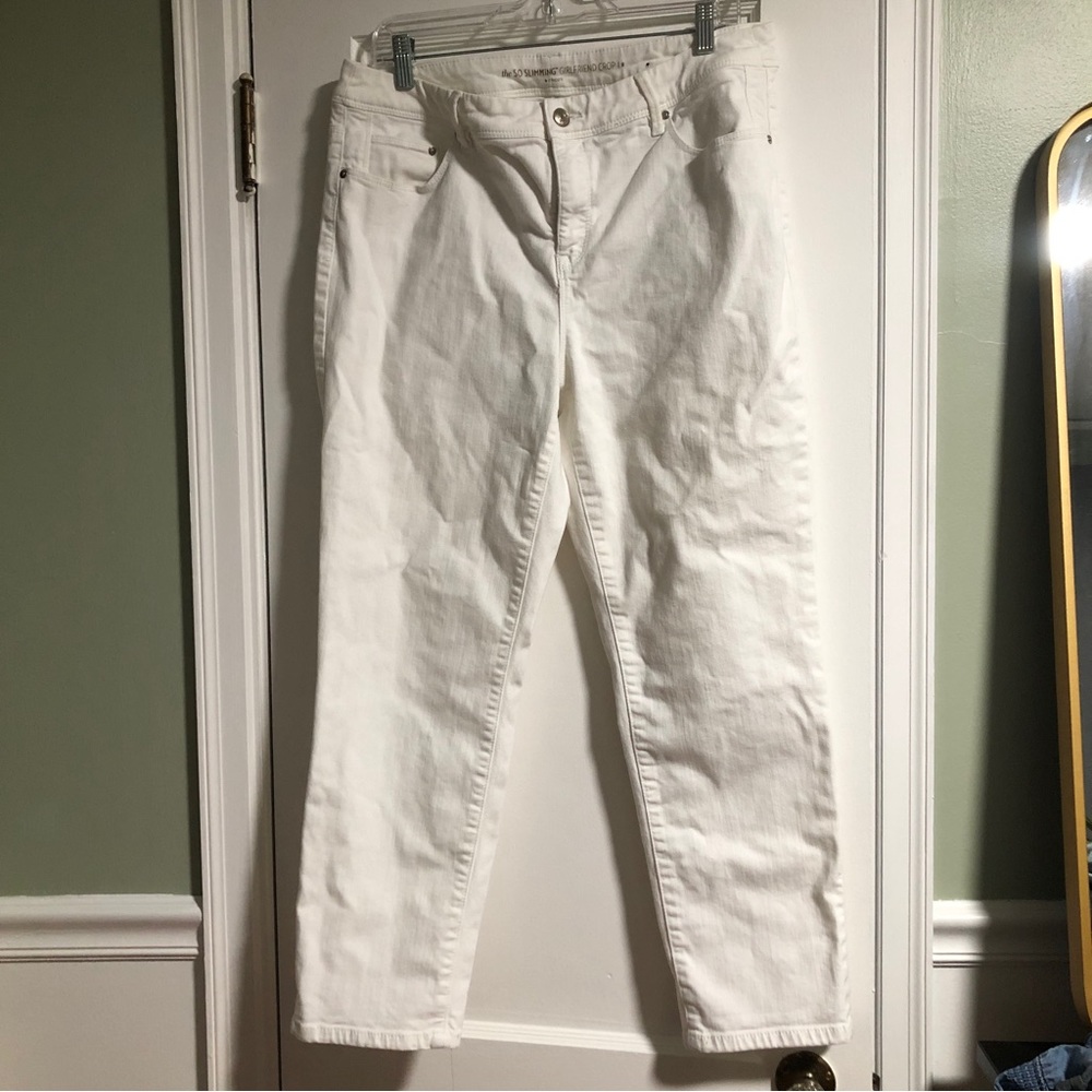 The  So Slimming Girlfriend Chico’s Crop Pants - Size 2